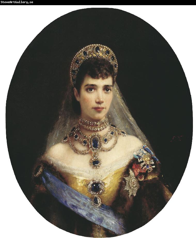 Konstantin Makovsky Portrait of Maria Fyodorovna
